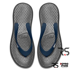 Мужские вьетнамки Nike Solay Thong «Grey/Blue»