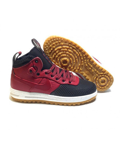 Мужские кроссовки Nike Lunar Force 1 Duckboot «Red/Black»