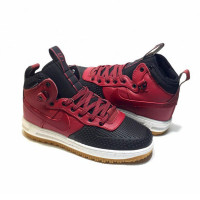 Мужские кроссовки Nike Lunar Force 1 Duckboot «Red/Black»