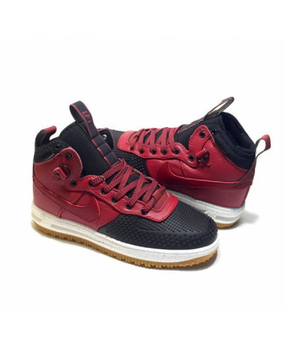 Мужские кроссовки Nike Lunar Force 1 Duckboot «Red/Black»