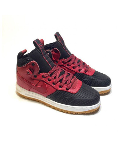 Мужские кроссовки Nike Lunar Force 1 Duckboot «Red/Black»
