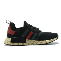 Мужские кроссовки Adidas NMD Gucci x LV «Black»