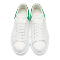 Женские кроссовки Alexander McQueen «White/Green»