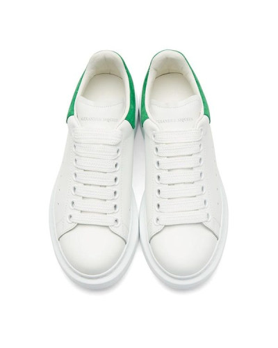 Женские кроссовки Alexander McQueen «White/Green»
