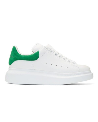 Женские кроссовки Alexander McQueen «White/Green»