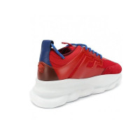 Женские кроссовки Versace Chain Reaction «Red»