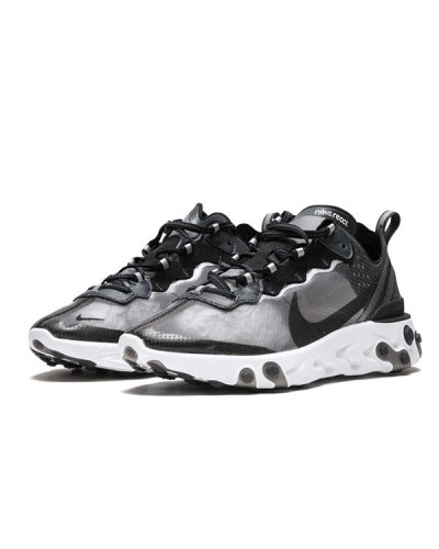Мужские кроссовки Nike React Element 87 «Anthracite Black»