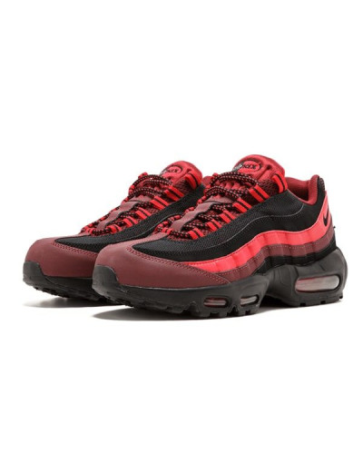 Осенние кроссовки Nike Air Max 95 «Team Red/Black/University Red»