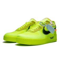 Кроссовки Off-White x Nike Air Force 1 Low «Volt»