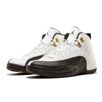Кроссовки Air Jordan 12 Retro «Taxi White/Black»