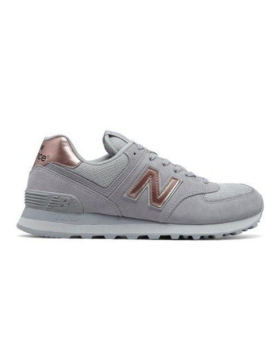 Женские кроссовки New Balance 574 «Grey Gold»