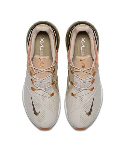 Кроссовки Nike Air Max 270 Premium Leather «String/Neutral Olive»