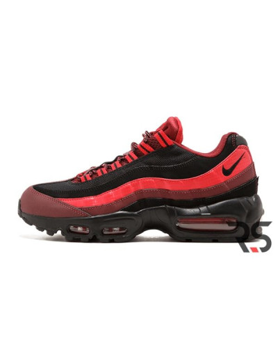 Осенние кроссовки Nike Air Max 95 «Team Red/Black/University Red»