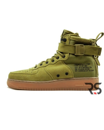 Кроссовки Nike SF Air Force 1 Mid «Desert Moss»