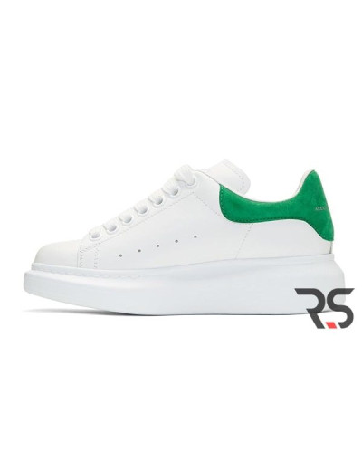 Женские кроссовки Alexander McQueen «White/Green»