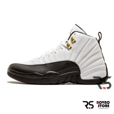 Кроссовки Air Jordan 12 Retro «Taxi White/Black»