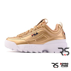 Женские кроссовки Fila Disruptor 2 «Gold»