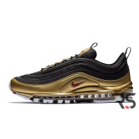 Мужские кроссовки Nike Air Max 97 QS «Black/Metallic Gold»