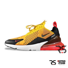 Мужские кроссовки Nike Air Max 270 University «Gold/Hot Punch/Black»