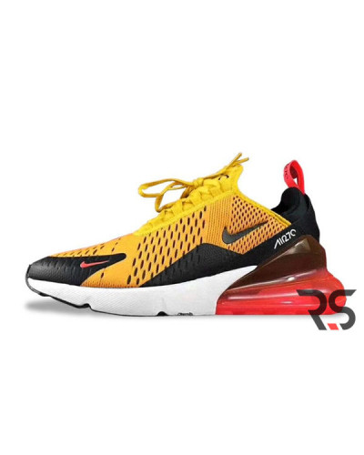 Мужские кроссовки Nike Air Max 270 University «Gold/Hot Punch/Black»