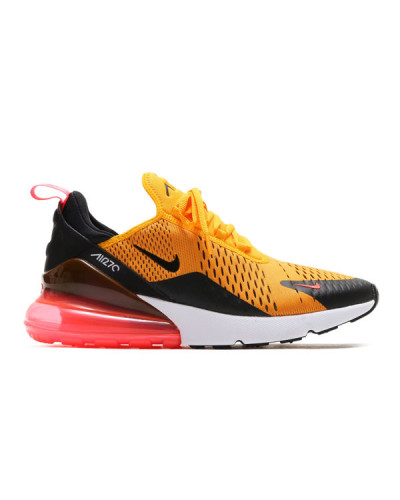 Мужские кроссовки Nike Air Max 270 University «Gold/Hot Punch/Black»