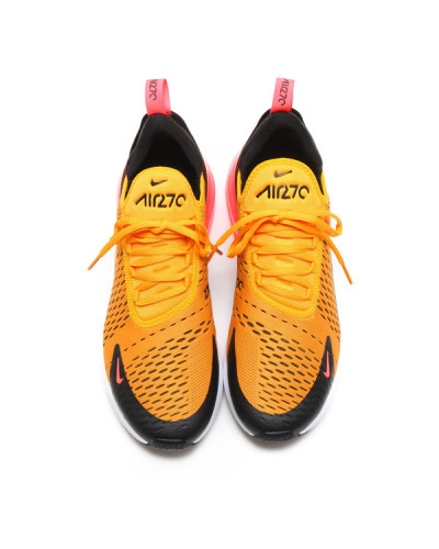 Мужские кроссовки Nike Air Max 270 University «Gold/Hot Punch/Black»