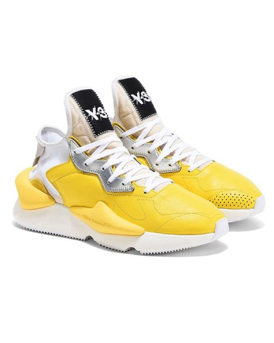 Мужские кроссовки Adidas Y-3 Kaiwa «Yellow/White»