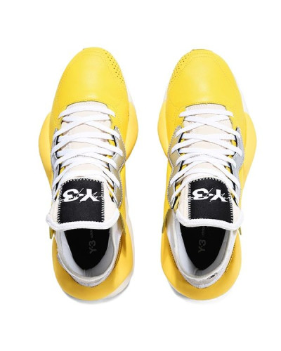 Мужские кроссовки Adidas Y-3 Kaiwa «Yellow/White»