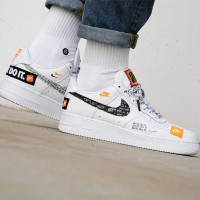 Мужские кроссовки Nike Air Force 1 Low Just Do It «White»