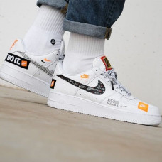 Мужские кроссовки Nike Air Force 1 Low Just Do It «White»
