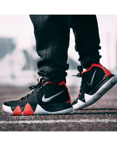 Мужские кроссовки Nike Kyrie 4 «Black/Red/White»