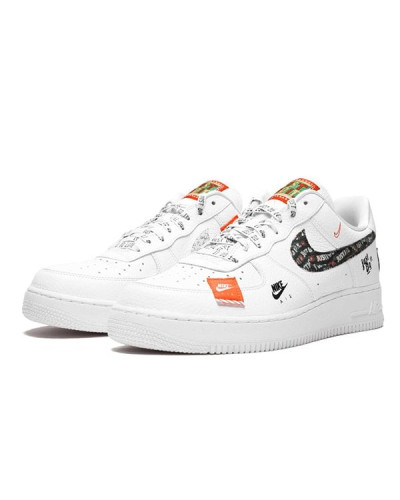 Мужские кроссовки Nike Air Force 1 Low Just Do It «White»