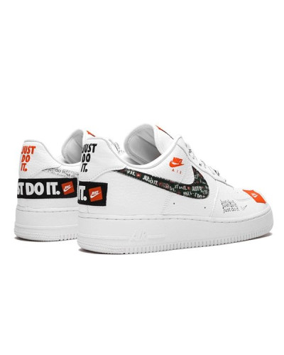 Мужские кроссовки Nike Air Force 1 Low Just Do It «White»