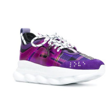 Женские кроссовки Versace Chain Reaction «Purple»