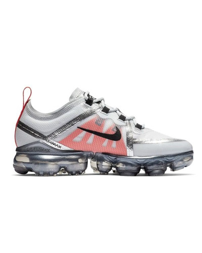 Летние кроссовки Nike Air VaporMax 2019 «Pure Platinum/Team Orange»
