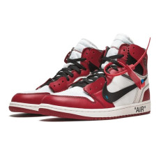 Кроссовки Air Jordan 1 Retro High Off-White «Chicago»