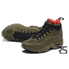 Мужские кроссовки Nike Air Max 95 SneakerBoot «Olive»