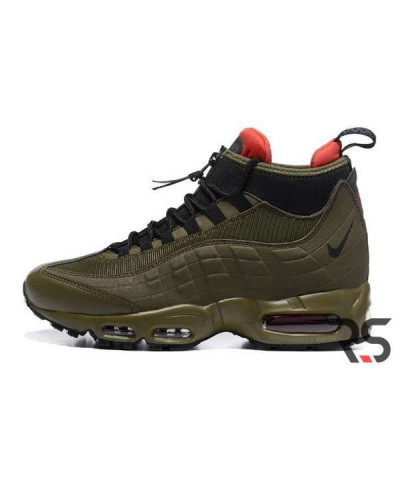 Мужские кроссовки Nike Air Max 95 SneakerBoot «Olive»