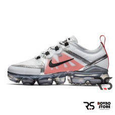 Летние кроссовки Nike Air VaporMax 2019 «Pure Platinum/Team Orange»