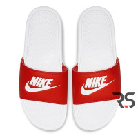 Мужские тапочки Nike Benassi JDI «Red/White»