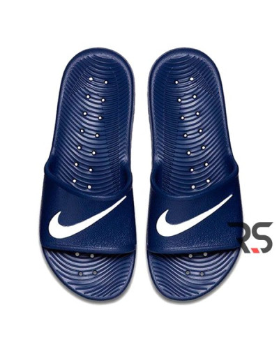 Мужские тапочки Nike Kawa Shower «Blue/White»