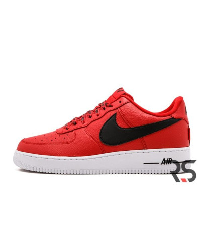 Кроссовки Nike Air Force 1 Low NBA Pack «University Red/Black-White»