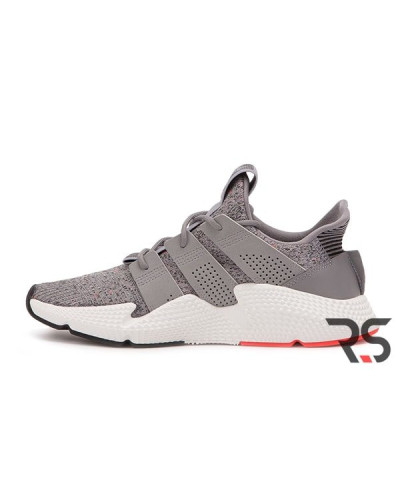 Кроссовки Adidas Prophere «Grey/Solar Red»