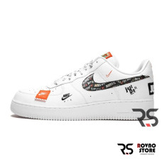 Мужские кроссовки Nike Air Force 1 Low Just Do It «White»
