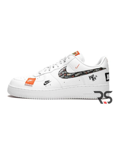 Мужские кроссовки Nike Air Force 1 Low Just Do It «White»