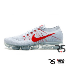 Летние кроссовки Nike Air VaporMax «White/Red»