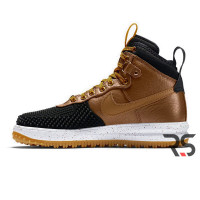 Мужские кроссовки Nike Lunar Force 1 Duckboot «Brown/Black»