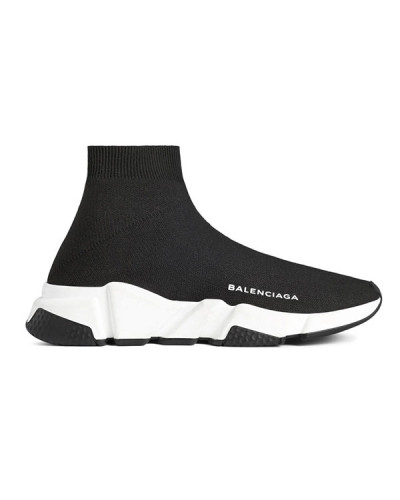 Мужские кроссовки Balenciaga Speed Trainer “Black/White”