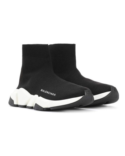 Мужские кроссовки Balenciaga Speed Trainer “Black/White”