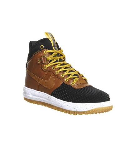 Мужские кроссовки Nike Lunar Force 1 Duckboot «Brown/Black»
